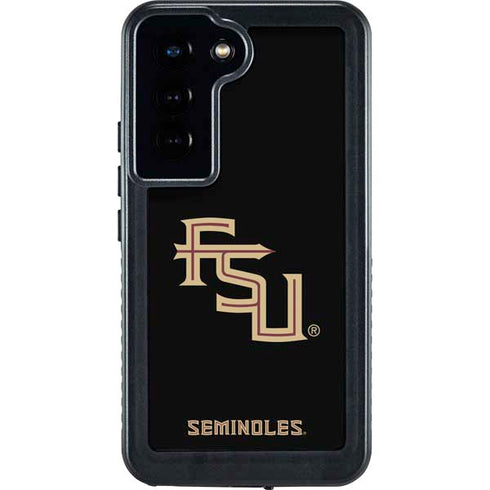 FSU Seminoles Black Galaxy S23 Waterproof Case