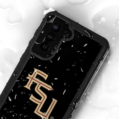 FSU Seminoles Black Galaxy S23 Waterproof Case