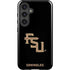 Florida State FSU Seminoles Black Galaxy S24 Impact Case