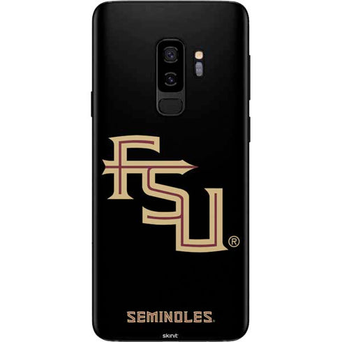 FSU Seminoles Black Galaxy S9 Plus Skin