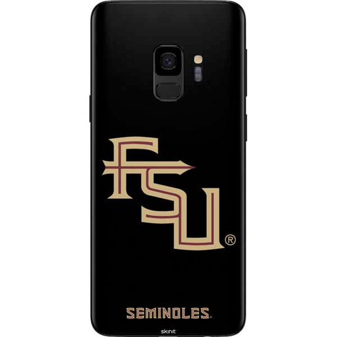 FSU Seminoles Black Galaxy S9 Skin