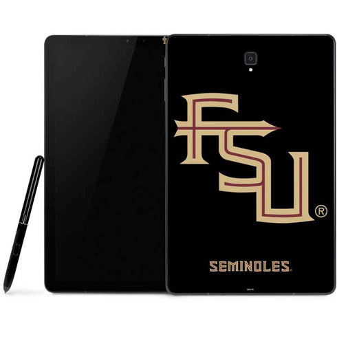 Florida State FSU Seminoles Black Samsung Galaxy Tab Skin
