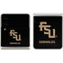 Florida State FSU Seminoles Black Galaxy Z Flip3 5G Skin