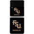 Florida State FSU Seminoles Black Galaxy Z Flip3 5G Skin