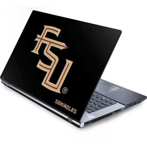 Florida State FSU Seminoles Black Generic Laptop Skin