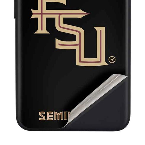 Florida State FSU Seminoles Black Google Pixel 4a Skin