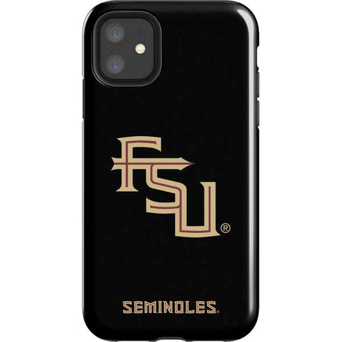FSU Seminoles Black iPhone 11 Impact Case
