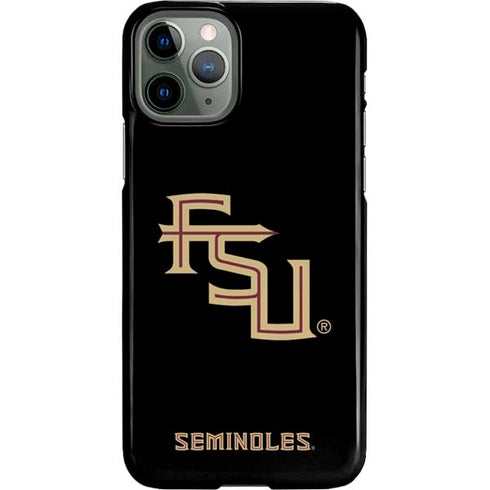 FSU Seminoles Black iPhone 11 Pro Lite Case