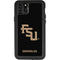 FSU Seminoles Black iPhone 11 Pro Max Waterproof Case