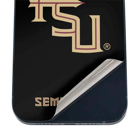 Florida State FSU Seminoles Black iPhone 12 Mini Skin
