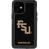 Florida State FSU Seminoles Black iPhone 12 Mini Waterproof Case