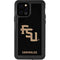 Florida State FSU Seminoles Black iPhone 12 Pro Waterproof Case