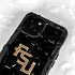 Florida State FSU Seminoles Black iPhone 13 Mini Waterproof Case