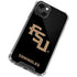 Florida State FSU Seminoles Black iPhone 14 Plus Clear Case