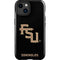 Florida State FSU Seminoles Black iPhone 15 Plus Impact Case