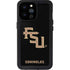 Florida State FSU Seminoles Black iPhone 14 Pro Max Waterproof Case