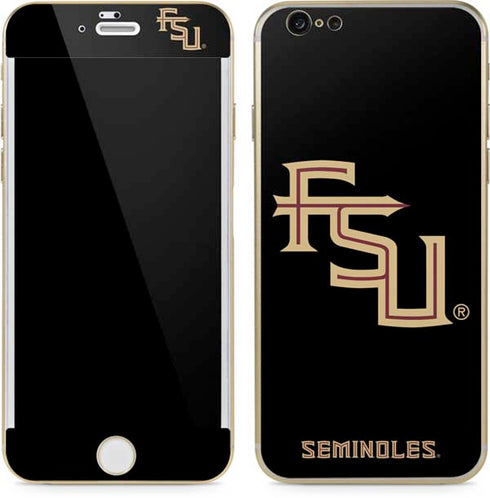 FSU Seminoles Black iPhone 6/6s Skin