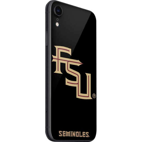 Florida State FSU Seminoles Black iPhone SE (2nd & 3rd Gen) Skin