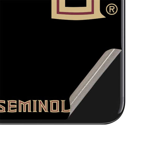 Florida State FSU Seminoles Black iPhone SE (2nd & 3rd Gen) Skin
