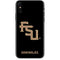 FSU Seminoles Black iPhone X Skin