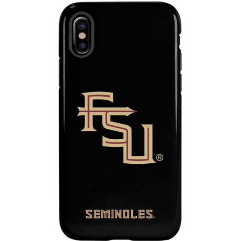 FSU Seminoles Black iPhone XS Pro Case