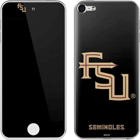 Florida State FSU Seminoles Black Apple iPod Skin