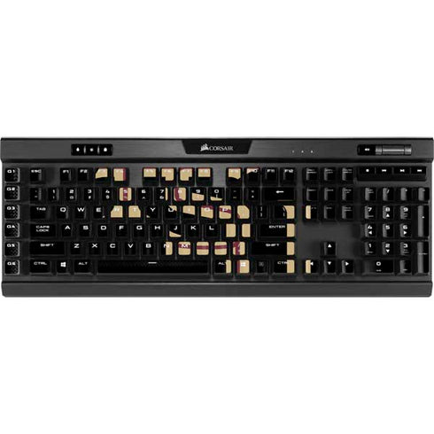 Florida State FSU Seminoles Black K95 RGB PLATINUM Mechanical Gaming Keyboard Skin