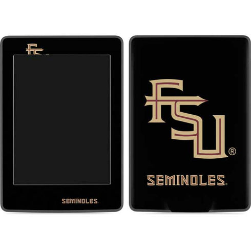 Florida State FSU Seminoles Black Amazon Kindle Skin