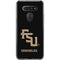 Florida State FSU Seminoles Black LG K51/Q51 Clear Case