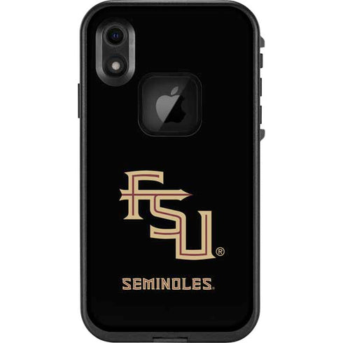 Florida State FSU Seminoles Black LifeProof Fre iPhone Skin