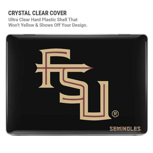 Florida State FSU Seminoles Black MacBook Pro 15in (2016-19) Case plus Skin
