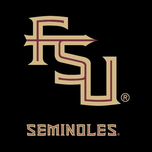 FSU Seminoles Black Moto E5 Play Skin