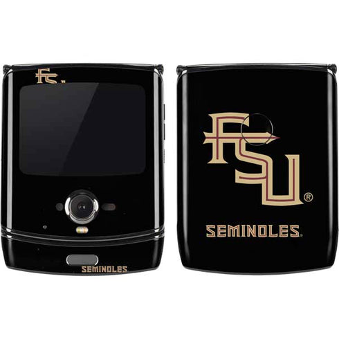 Florida State FSU Seminoles Black Motorola RAZR Skin