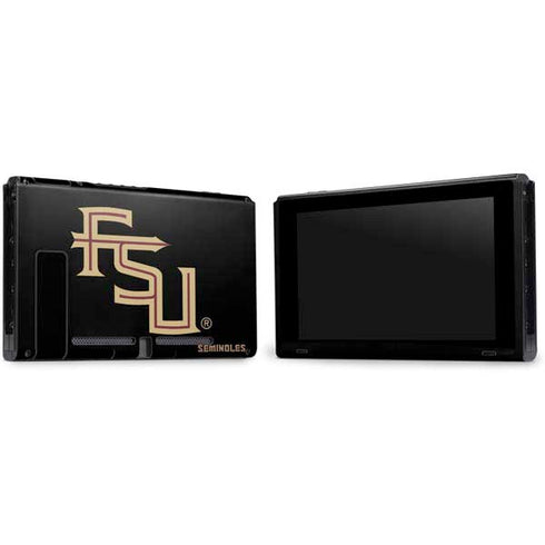 FSU Seminoles Black Nintendo Switch Bundle Skin