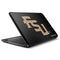 Florida State FSU Seminoles Black HP Notebook Skin