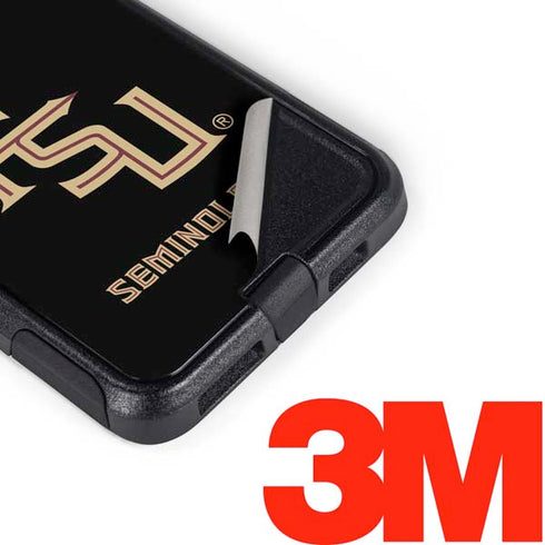 Florida State FSU Seminoles Black Otterbox Commuter iPhone Skin