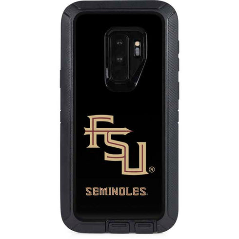 Florida State FSU Seminoles Black Otterbox Defender Galaxy Skin