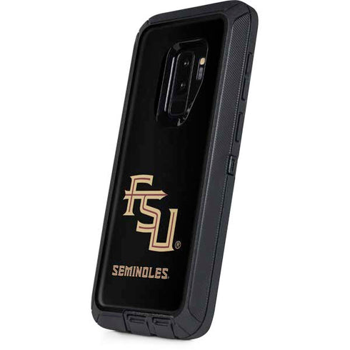 Florida State FSU Seminoles Black Otterbox Defender Galaxy Skin