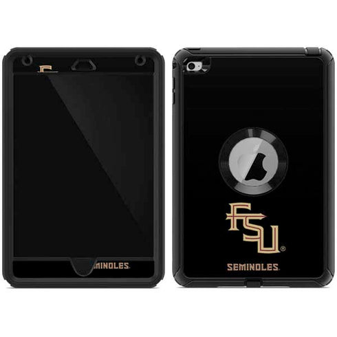 Florida State FSU Seminoles Black Otterbox Defender iPad Skin