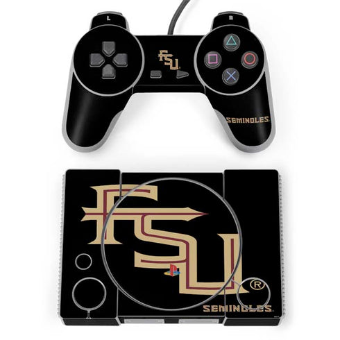 FSU Seminoles Black PlayStation Classic Bundle Skin