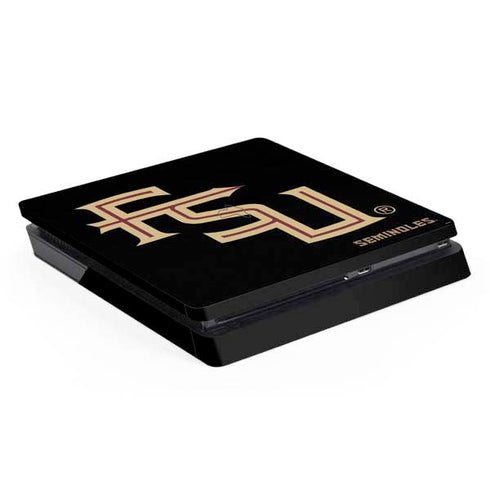 FSU Seminoles Black PS4 Slim Skin