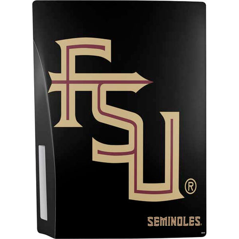 Florida State FSU Seminoles Black PS5 Console Skin
