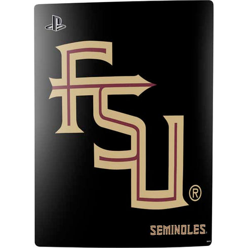 Florida State FSU Seminoles Black PS5 Digital Edition Console Skin