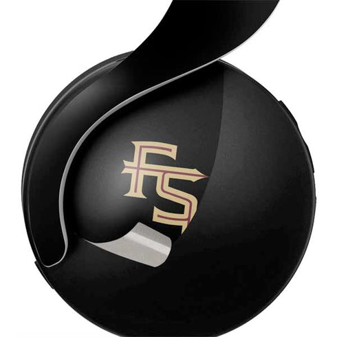 Florida State FSU Seminoles Black PULSE 3D Wireless Headset for PS5 Skin