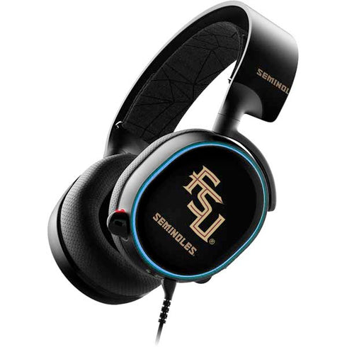 Florida State FSU Seminoles Black SteelSeries Arctis 3 Skin