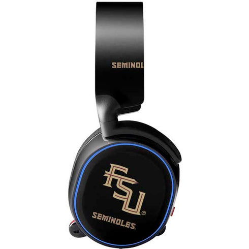 Florida State FSU Seminoles Black SteelSeries Arctis 3 Skin