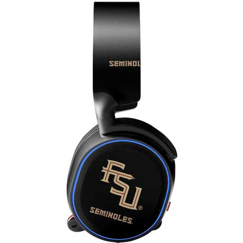 Florida State FSU Seminoles Black SteelSeries Arctis 5 Skin