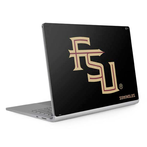FSU Seminoles Black Surface Book 2 15in Skin