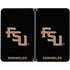 Florida State FSU Seminoles Black Surface Duo Skin