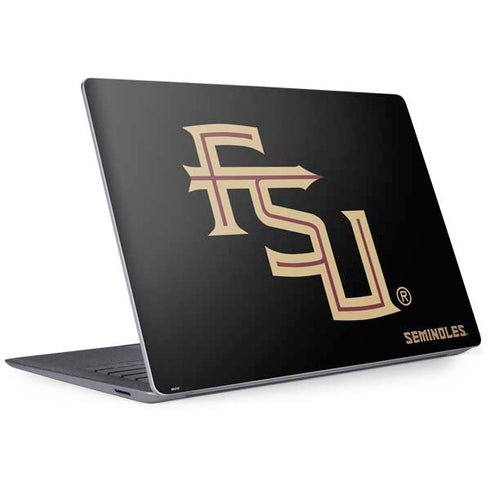 Florida State FSU Seminoles Black Surface Laptop 3 13.5in Skin